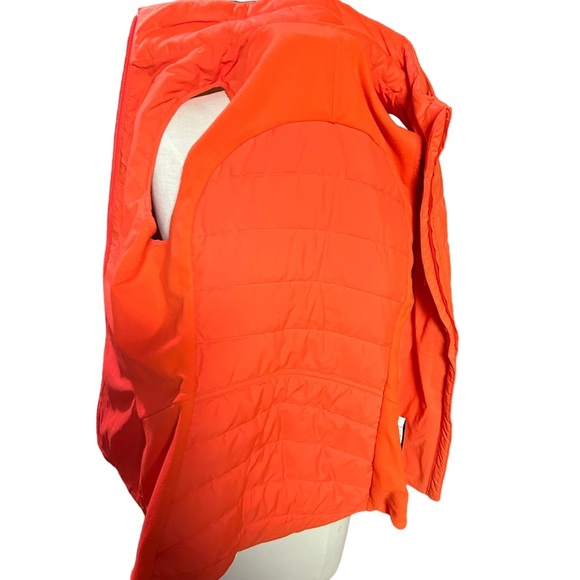 Lululemon ANOTHER MILE VEST puff lightweight vest size 6 orange red in color - Picture 4 of 7